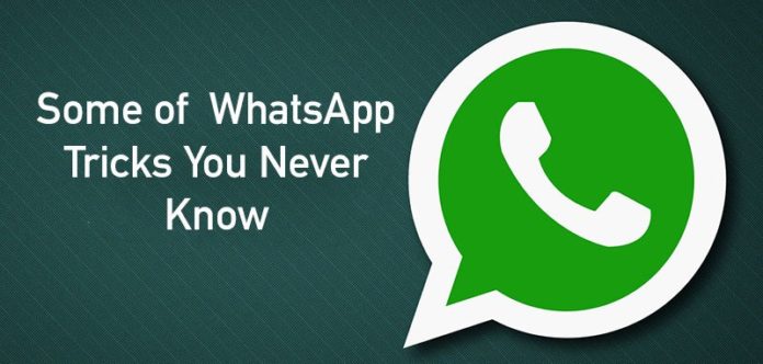 Some of WhatsApp Tricks You Never Know1