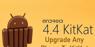 Upgrade Any Phone To KitKat